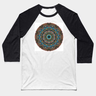 Trippy Mandala Baseball T-Shirt